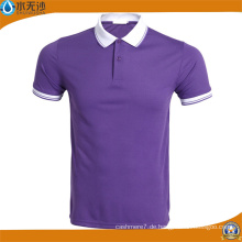 Fabrik Großhandel Männer Sport T-Shirts Stretch Polo Shirts